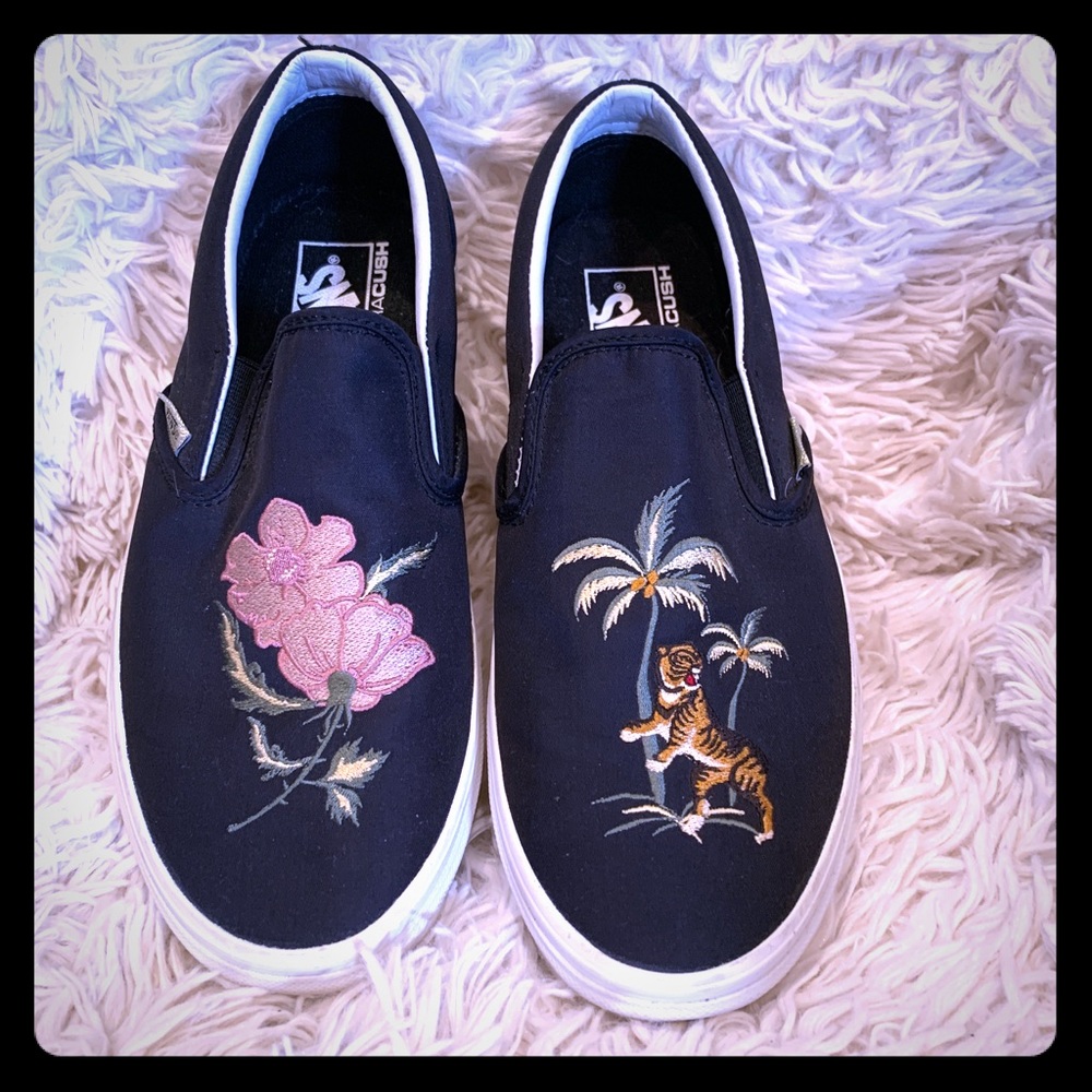 Vans slip ons
